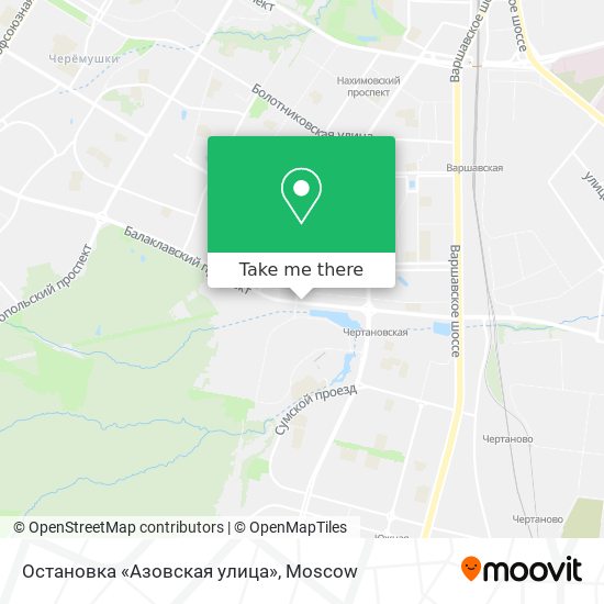 Остановка «Азовская улица» map
