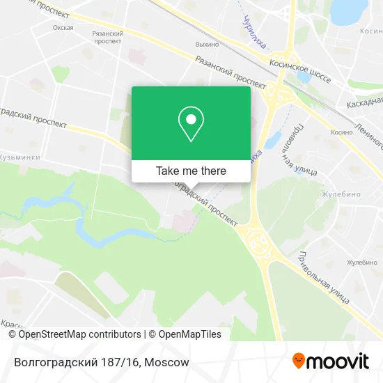 Волгоградский 187/16 map