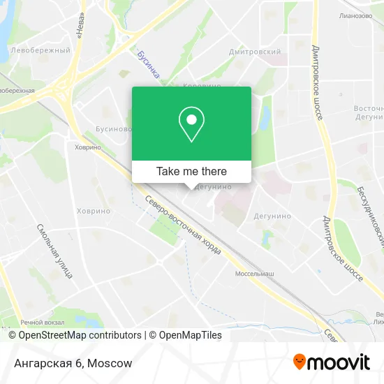 Ангарская 6 map