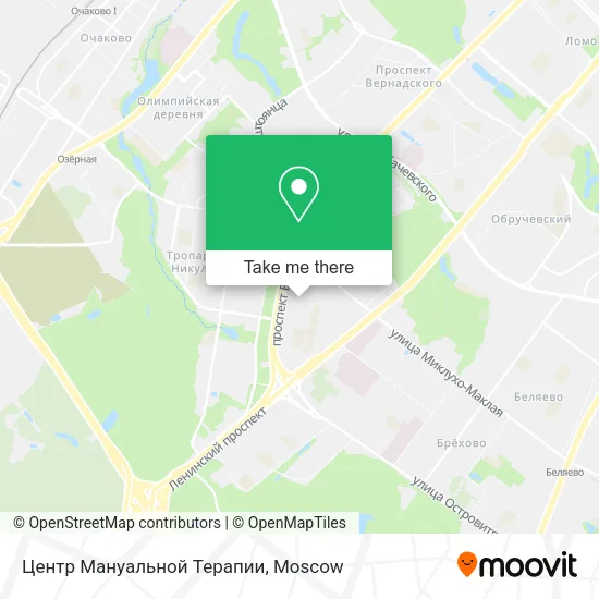 Центр Мануальной Терапии map