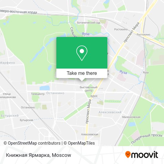 Книжная Ярмарка map