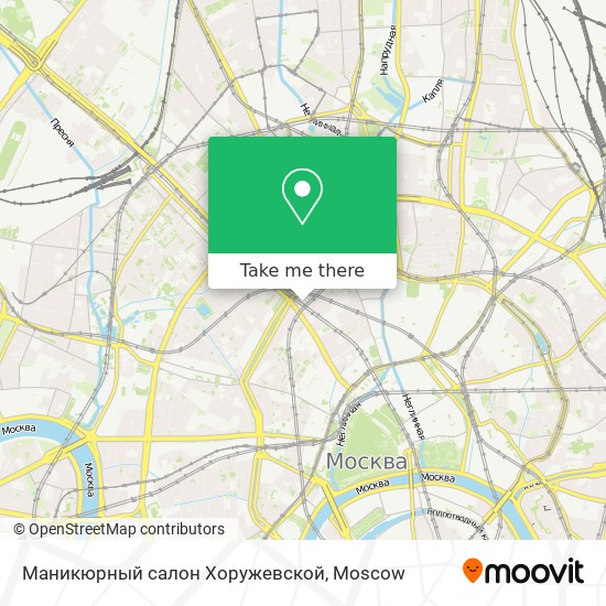 Маникюрный салон Хоружевской map