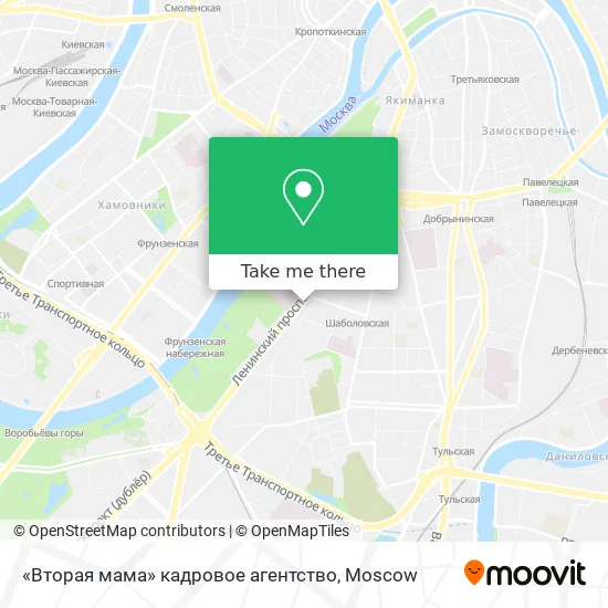 «Вторая мама» кадровое агентство map