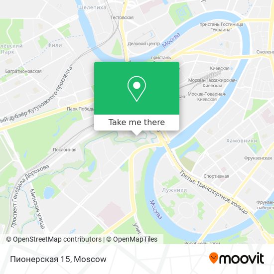 Пионерская 15 map