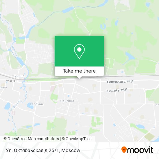 Ул. Октябрьская д.25/1 map