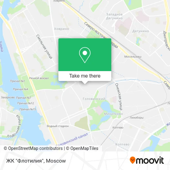 ЖК "Флотилия" map
