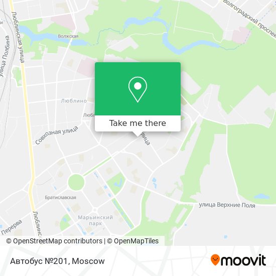 Автобус №201 map