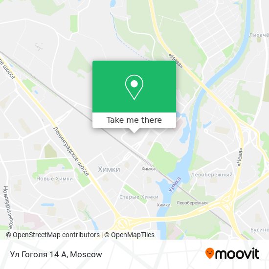 Ул Гоголя 14 А map