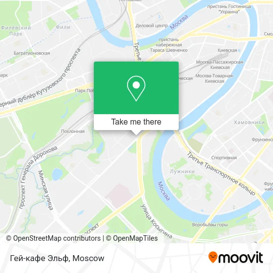 Гей-кафе Эльф map