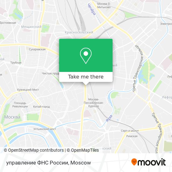 управление ФНС России map