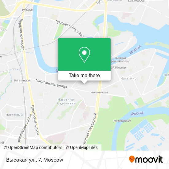 Высокая ул., 7 map