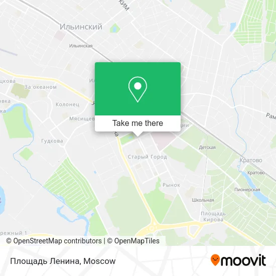Площадь Ленина map