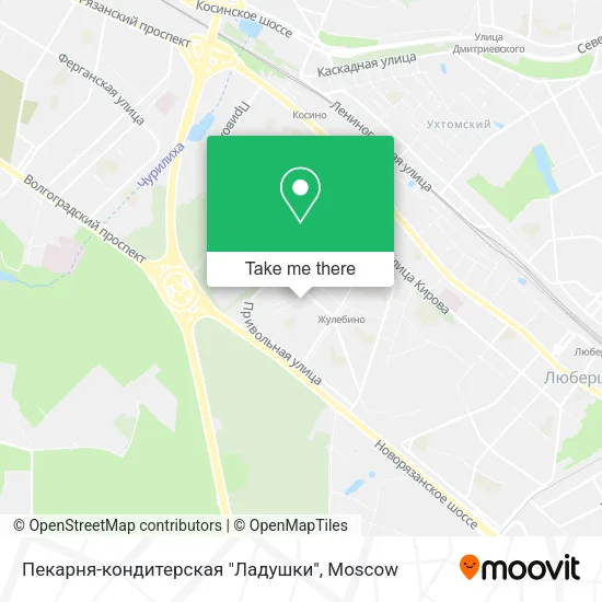 Пекарня-кондитерская "Ладушки" map