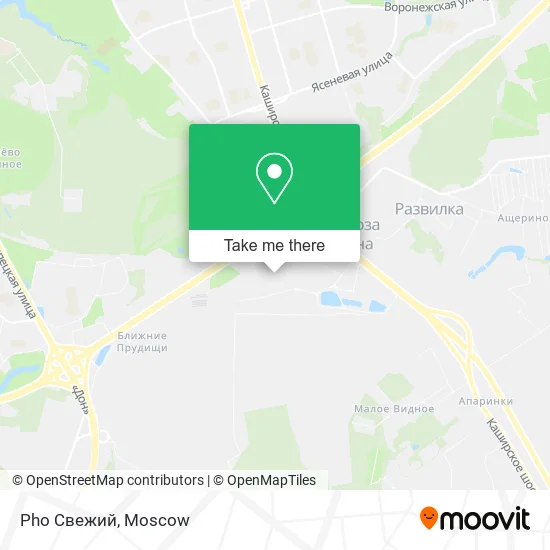 Pho Свежий map