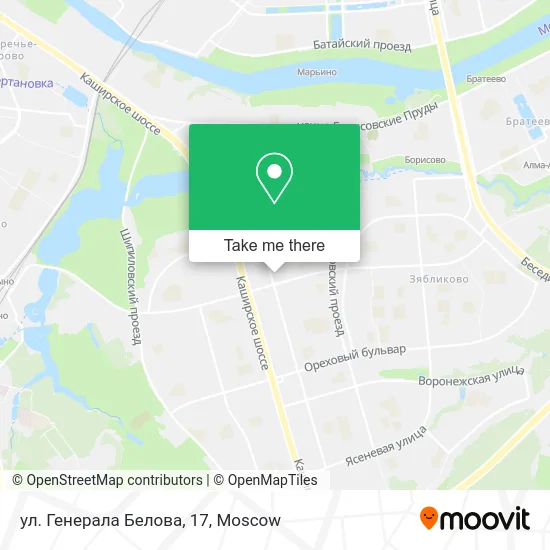 ул. Генерала Белова, 17 map
