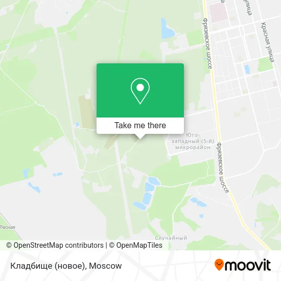 Кладбище (новое) map