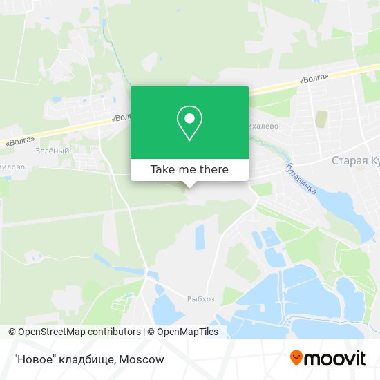 "Новое" кладбище map