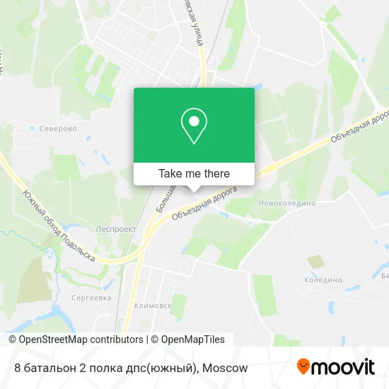 8 батальон 2 полка дпс(южный) map
