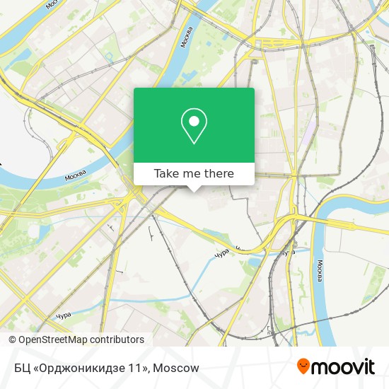 БЦ «Орджоникидзе 11» map