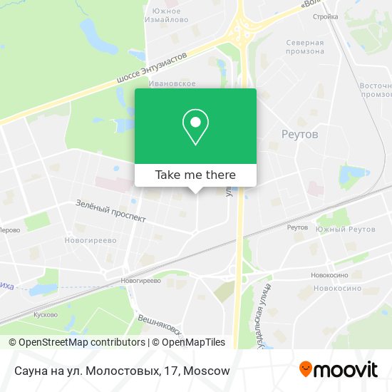 Сауна на ул. Молостовых, 17 map