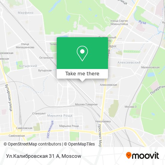 Ул.Калибровская 31 А map