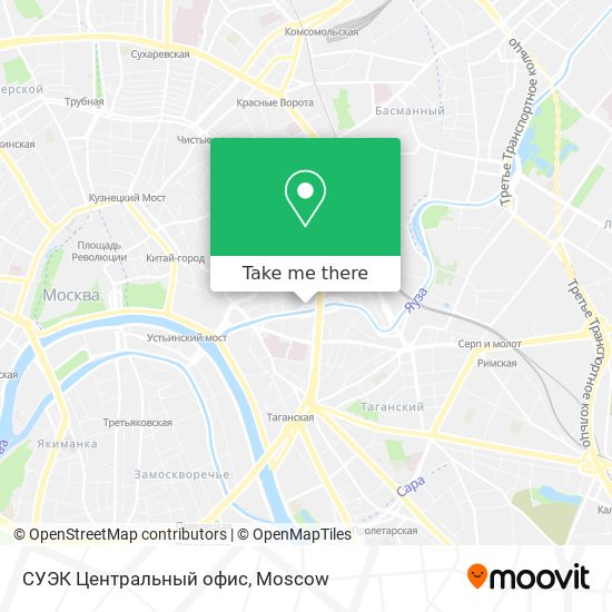 СУЭК Центральный офис map