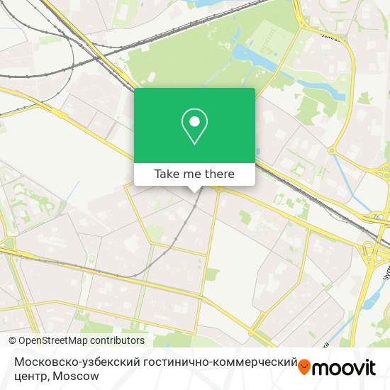 Московско-узбекский гостинично-коммерческий центр map
