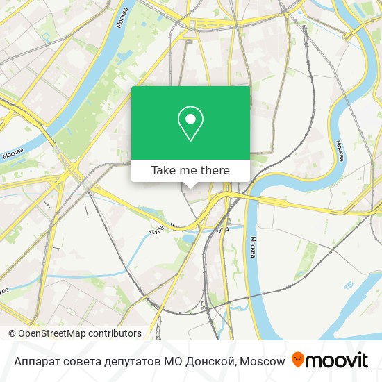 Аппарат совета депутатов МО Донской map