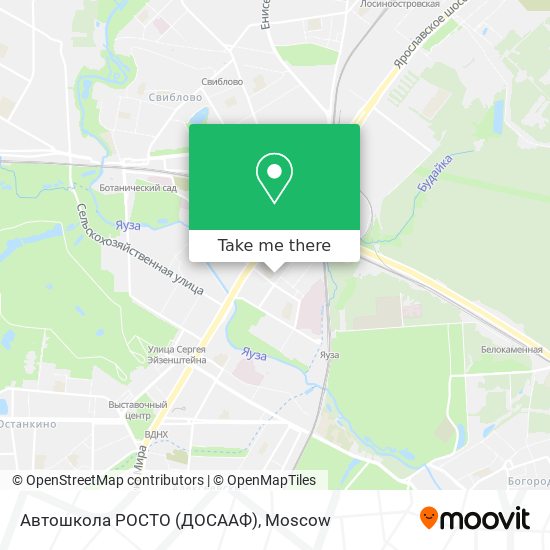 Автошкола РОСТО (ДОСААФ) map