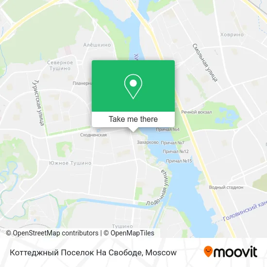 Коттеджный Поселок На Свободе map