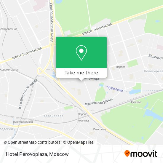 Hotel Perovoplaza map