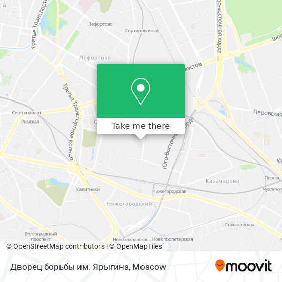 Дворец борьбы им. Ярыгина map