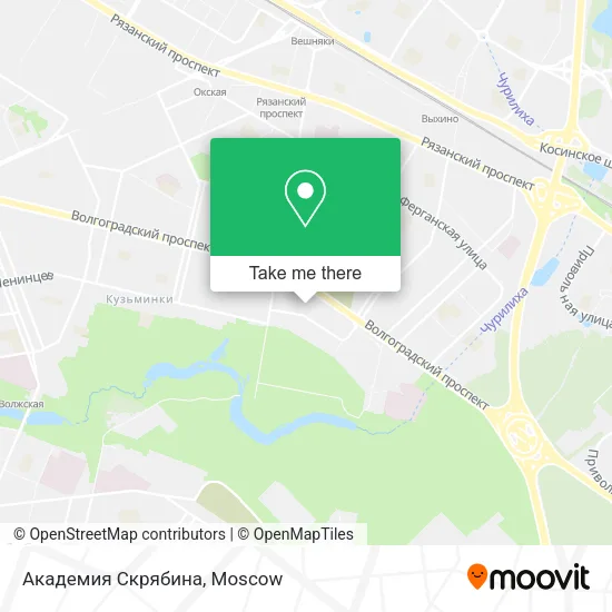 Академия Скрябина map
