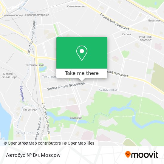 Автобус № Вч map