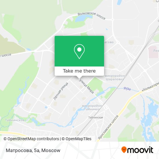 Матросова, 5а map