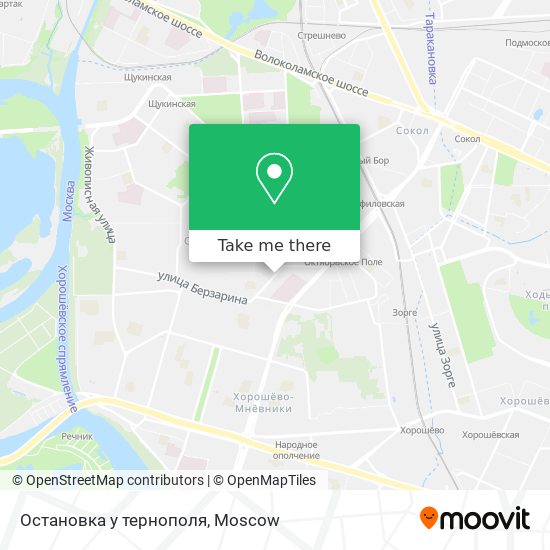 Остановка у тернополя map