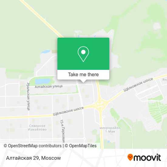 Алтайская 29 map