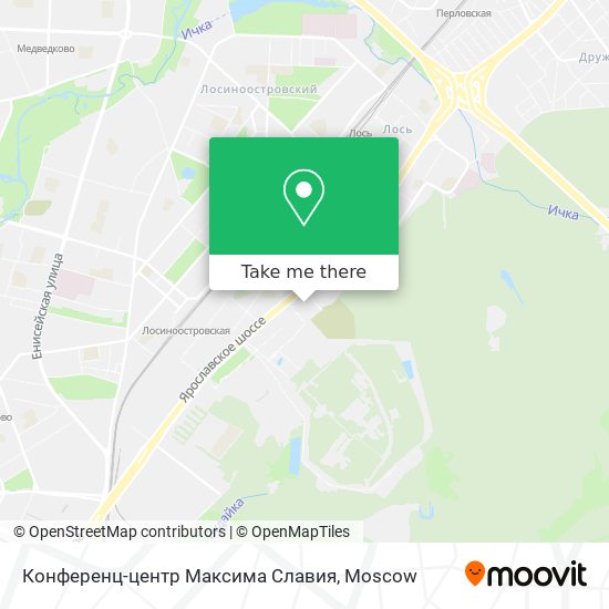 Конференц-центр Максима Славия map