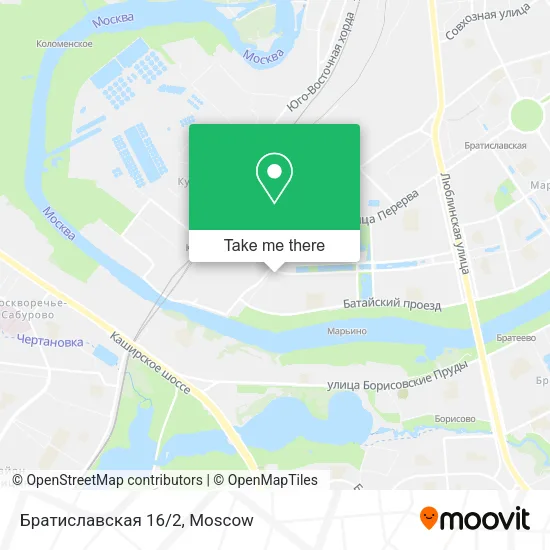 Братиславская 16/2 map
