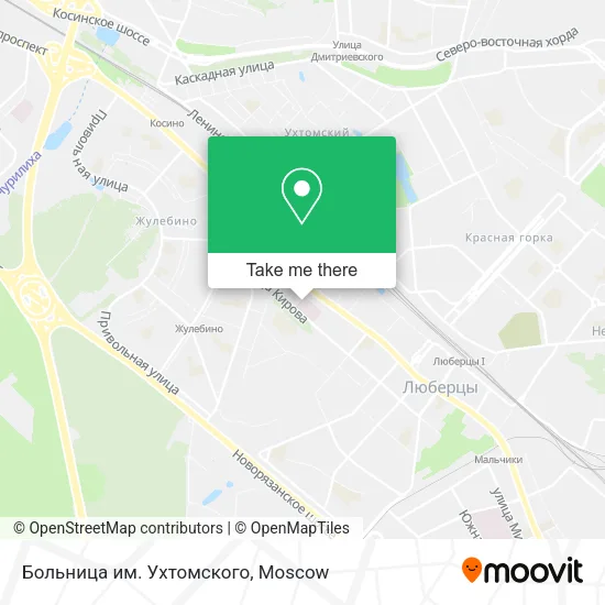 Больница им. Ухтомского map