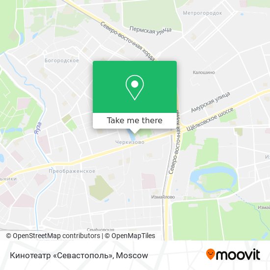 Кинотеатр «Севастополь» map
