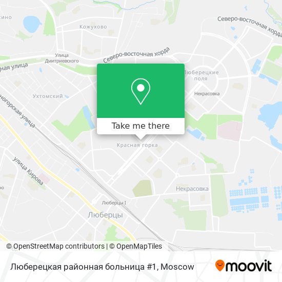 Люберецкая районная больница #1 map