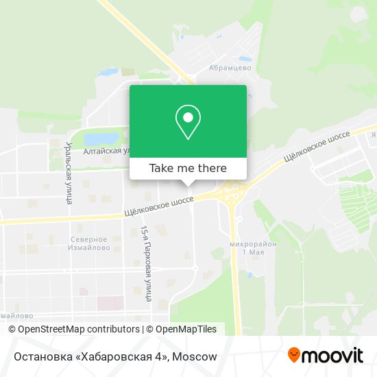 Остановка «Хабаровская 4» map