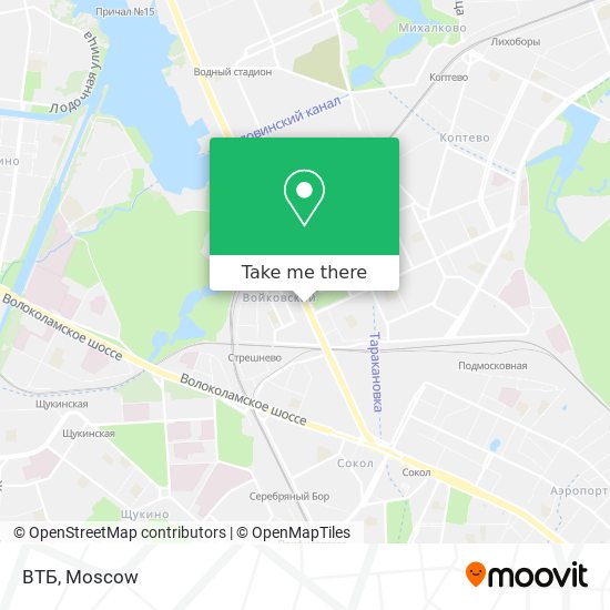 ВТБ map