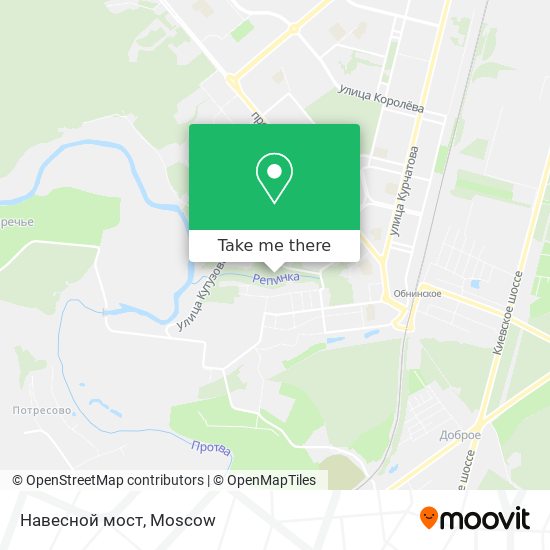 Навесной мост map