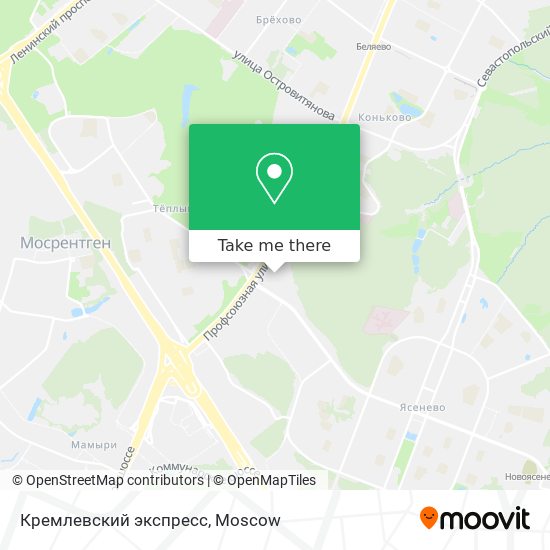 Кремлевский экспресс map