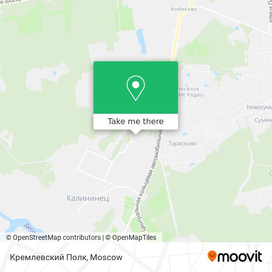 Кремлевский Полк map