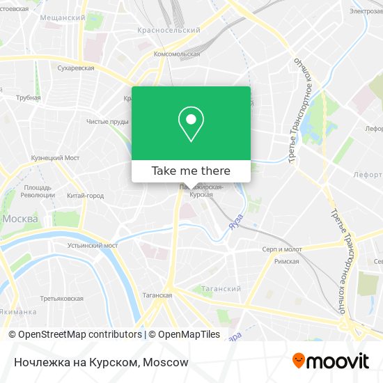 Ночлежка на Курском map
