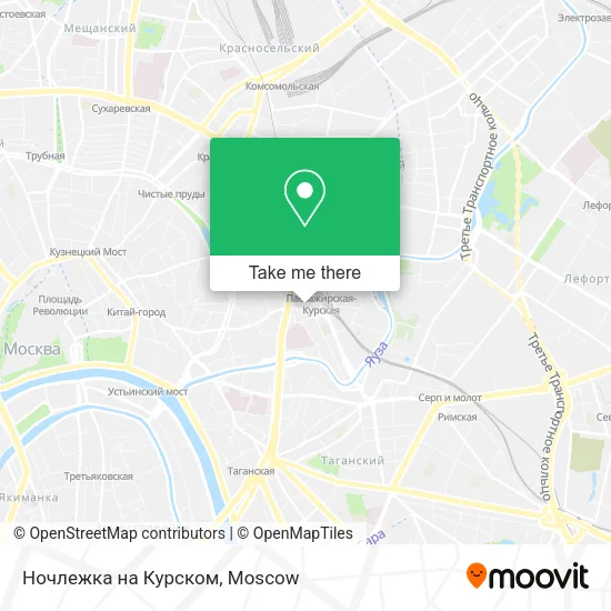 Ночлежка на Курском map