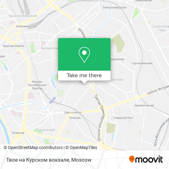 Твое на Курском вокзале map